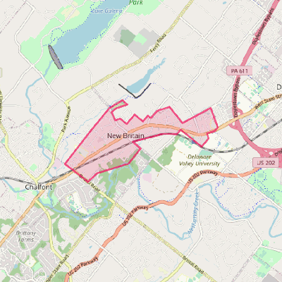 Map of New Britain