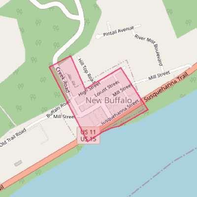 Map of New Buffalo