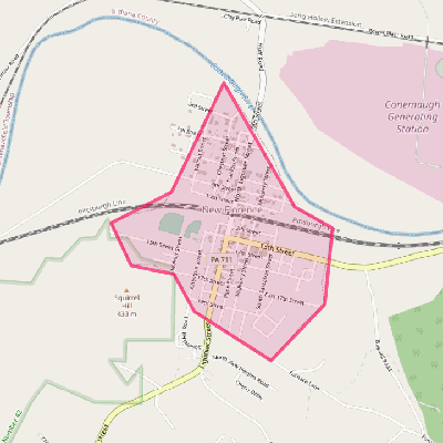 Map of New Florence