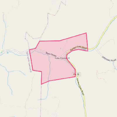 Map of New Freeport