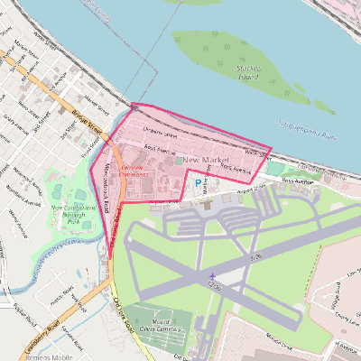 Map of New Market