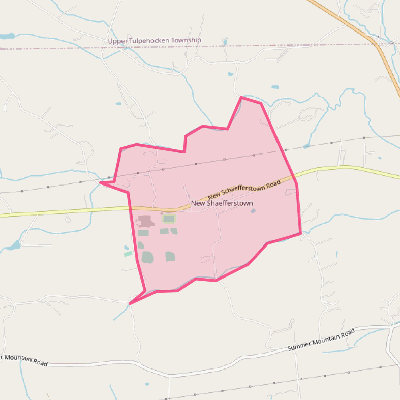 Map of New Schaefferstown