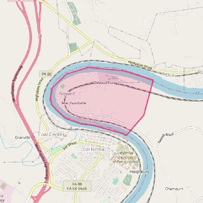 Map of Newell