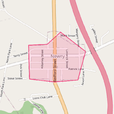 Map of Newry