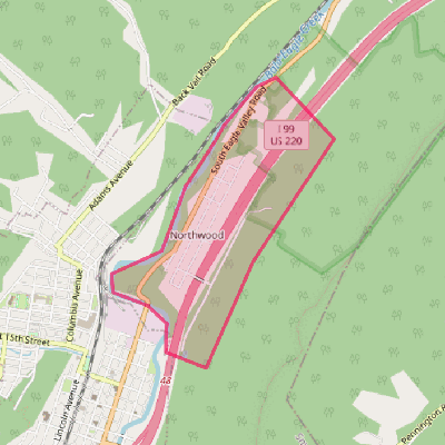 Map of Northwood