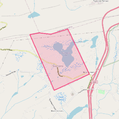 Map of Nuangola