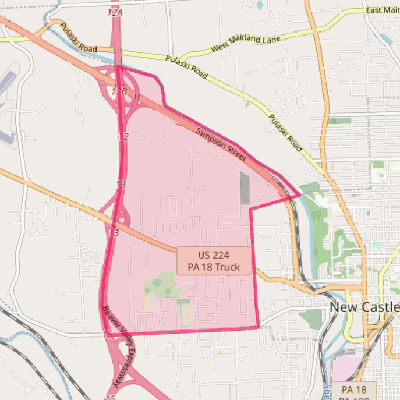 Map of Oakwood