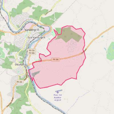 Map of Orchard Hills