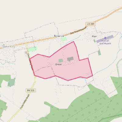 Map of Orwin