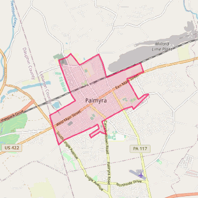 Map of Palmyra