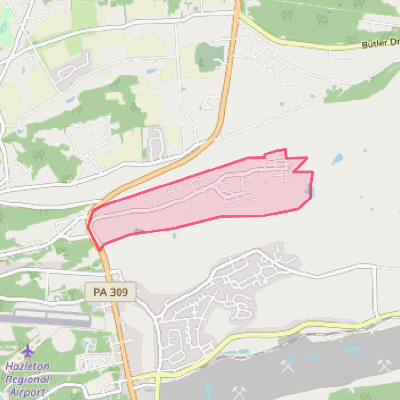 Map of Pardeesville