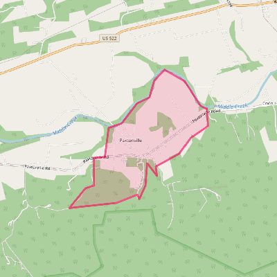 Map of Paxtonville