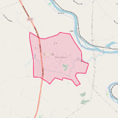 Map of Perryopolis