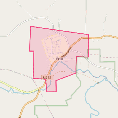 Map of Polk