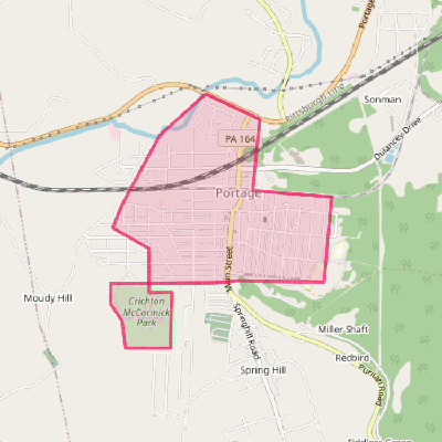 Map of Portage