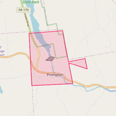 Map of Prompton