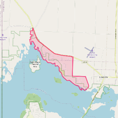 Map of Pymatuning North