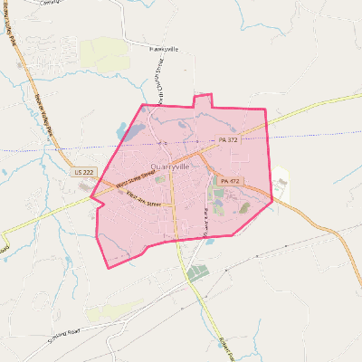 Map of Quarryville