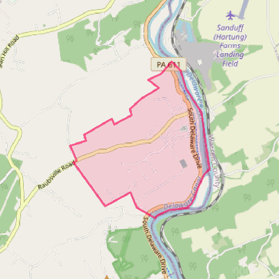 Map of Raubsville