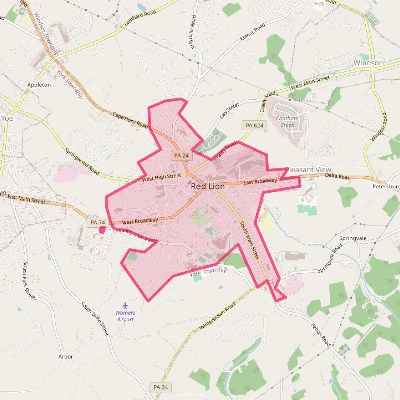 Map of Red Lion
