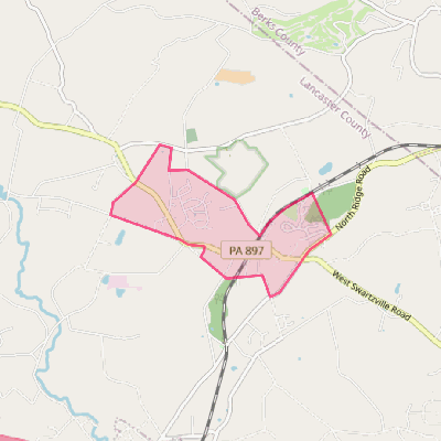 Map of Reinholds