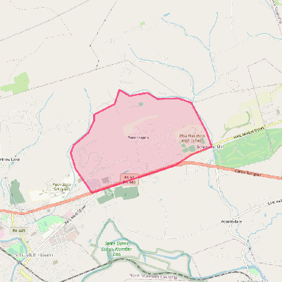 Map of Renningers