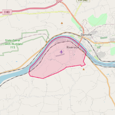 Map of Riverside