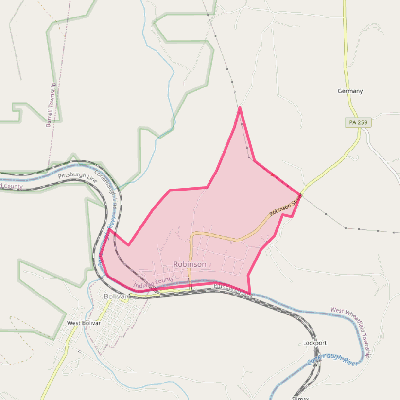 Map of Robinson