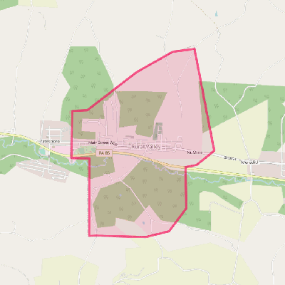 Map of Rural Valley