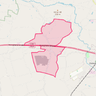 Map of Schoeneck