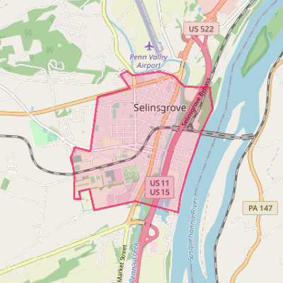 Map of Selinsgrove