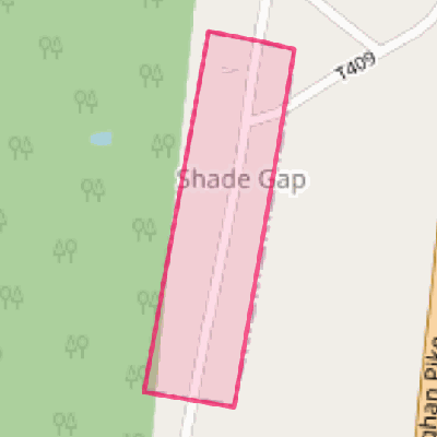 Map of Shade Gap