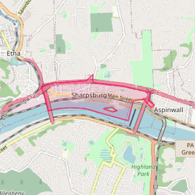 Map of Sharpsburg