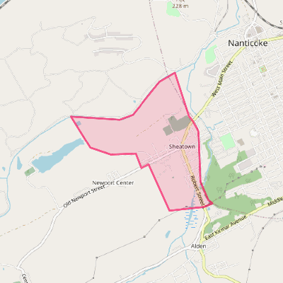 Map of Sheatown