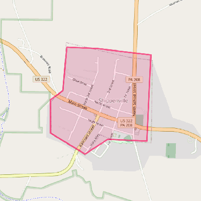 Map of Shippenville