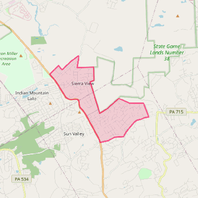 Map of Sierra View