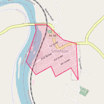 Map of Smithton