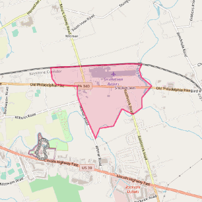 Map of Smoketown