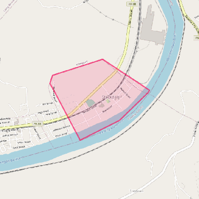 Map of Stockdale