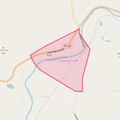 Map of Summerville