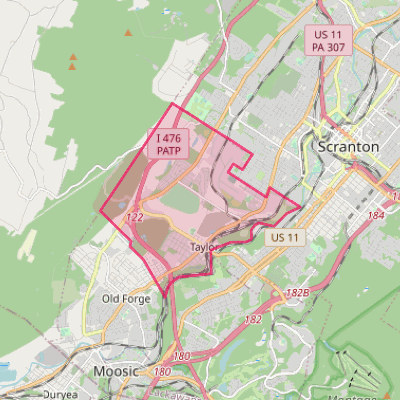 Map of Taylor