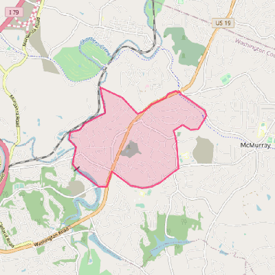 Map of Thompsonville