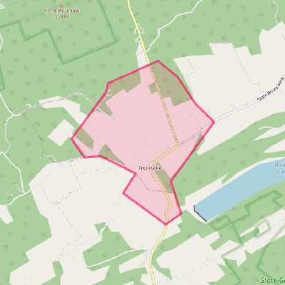 Map of Troxelville