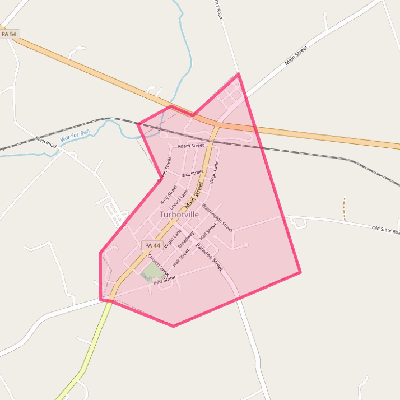 Map of Turbotville