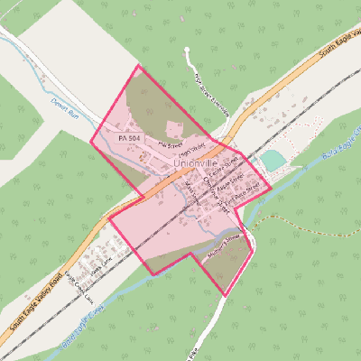 Map of Unionville