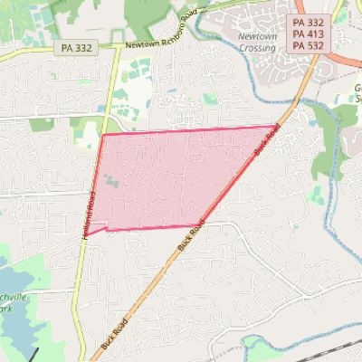 Map of Village Shires