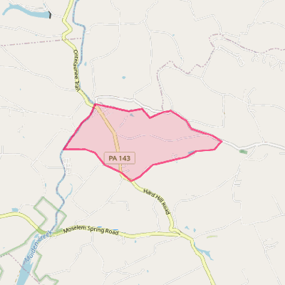 Map of Virginville