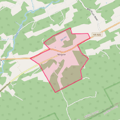 Map of Wagner