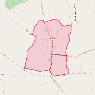 Map of Wakefield