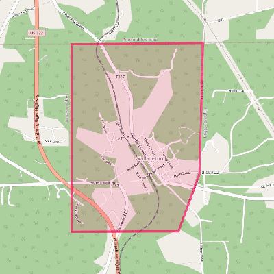 Map of Wallaceton